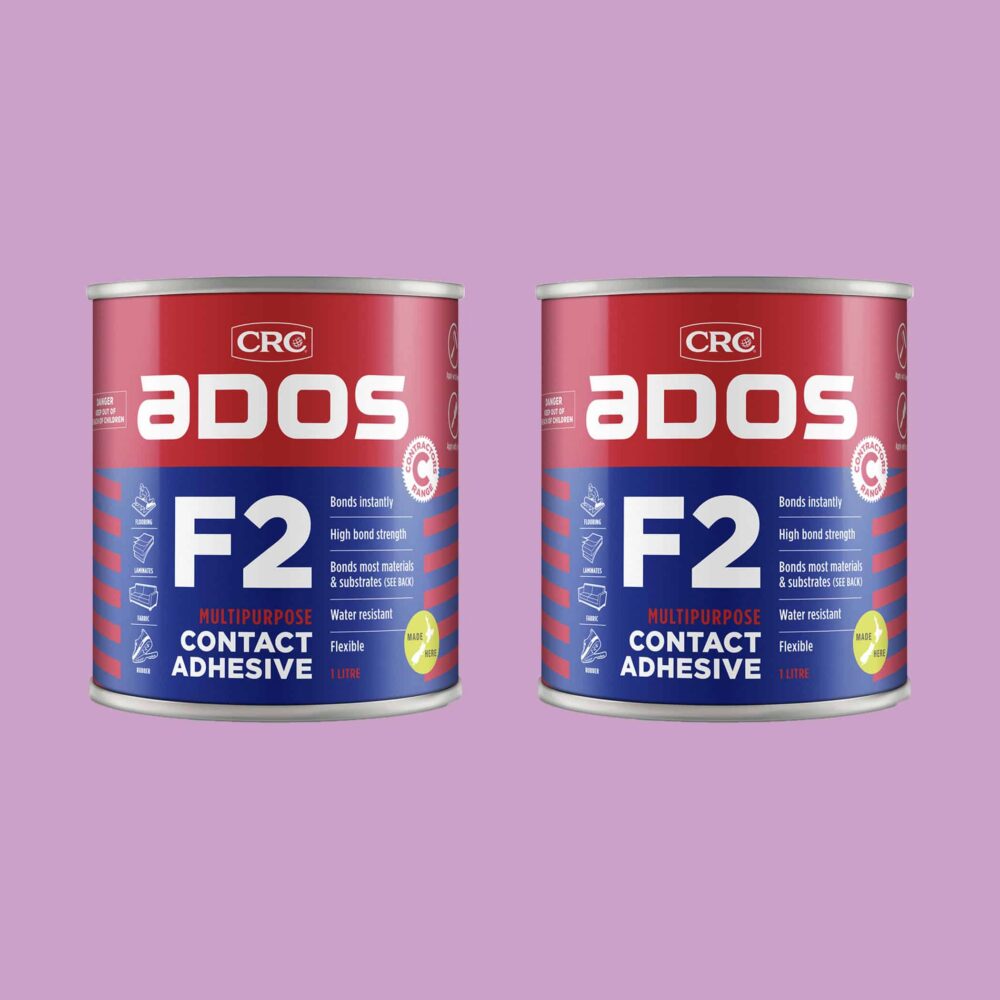 CRC ADOS F2 Contact Adhesive - 1 Litre x 2 Variation Image