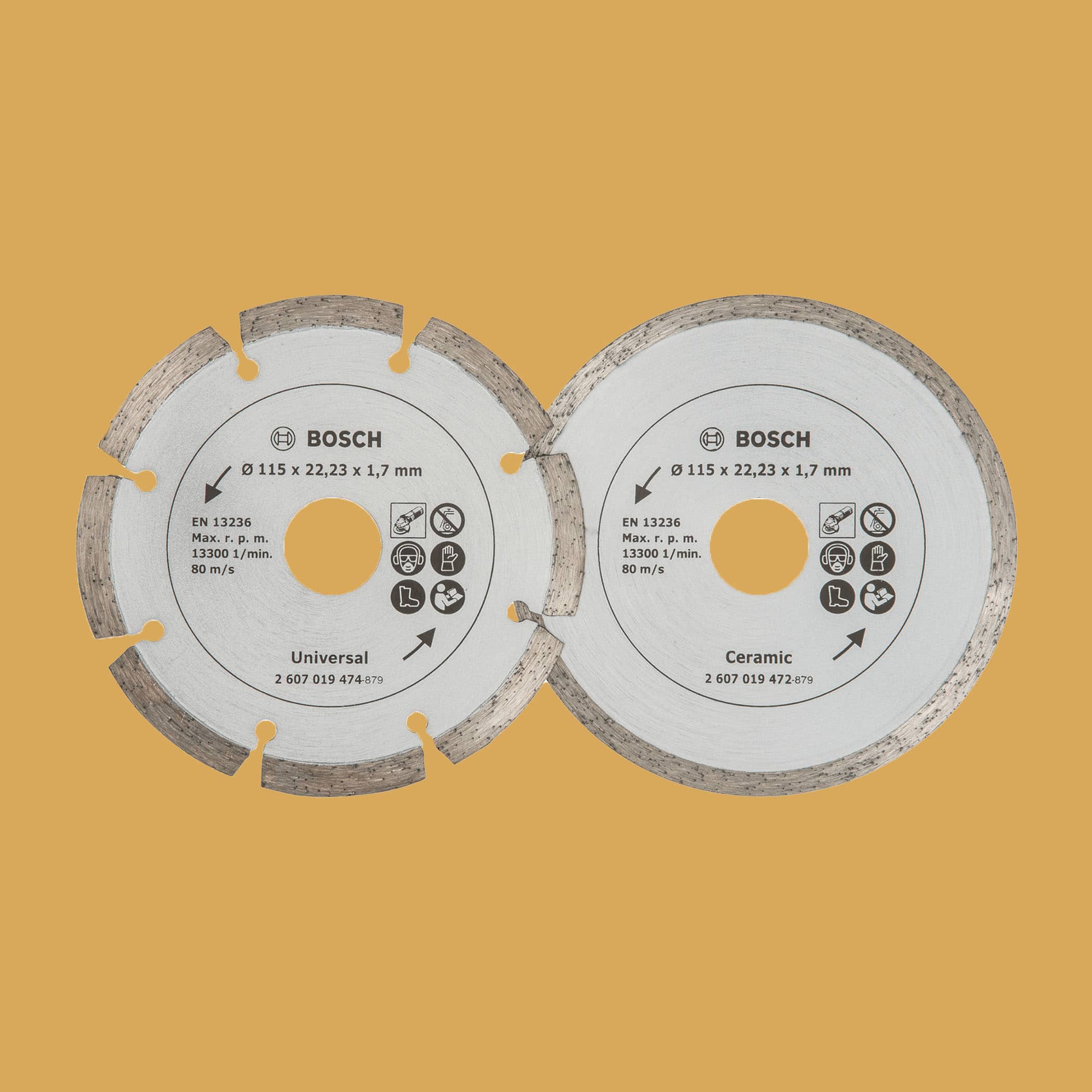 Bosch Diamond Cutting Disc Set - 115mm Variation Image