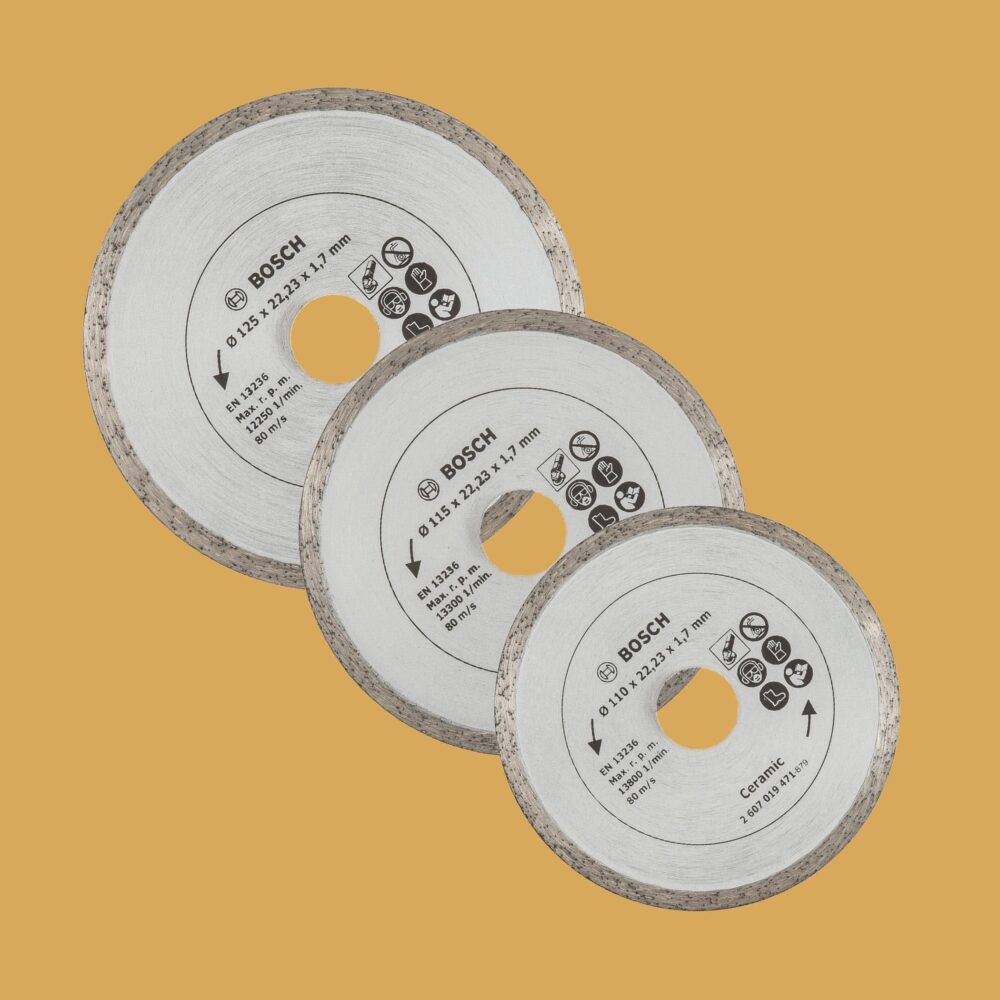 Bosch Diamond Cutting Discs for Tiles - Product Image