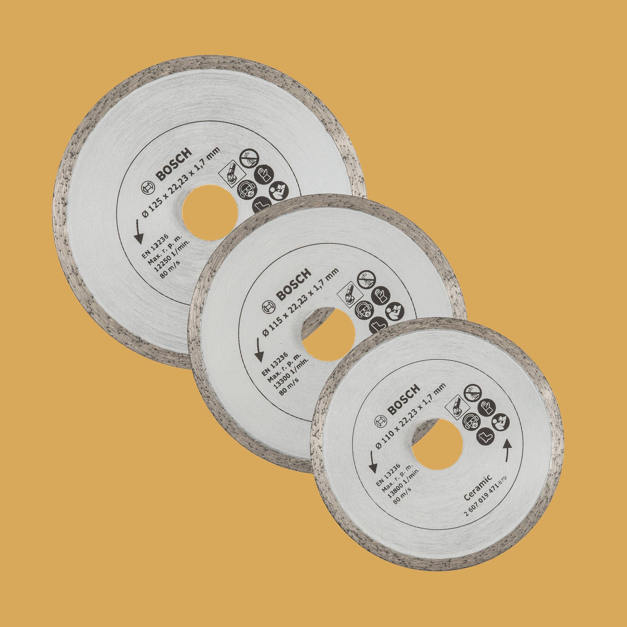 Bosch Diamond Cutting Discs for Tiles - Product Image