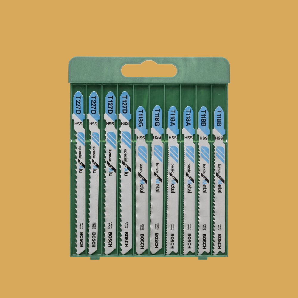 Bosch Jigsaw Blade Set T Shank 10 Pieces - Product Image