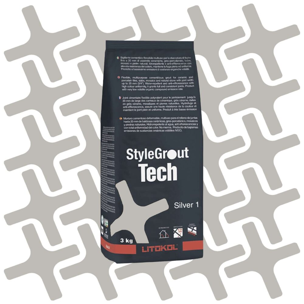 Litikol Stylegrout Tech Silver 1 - 3kg Product Image