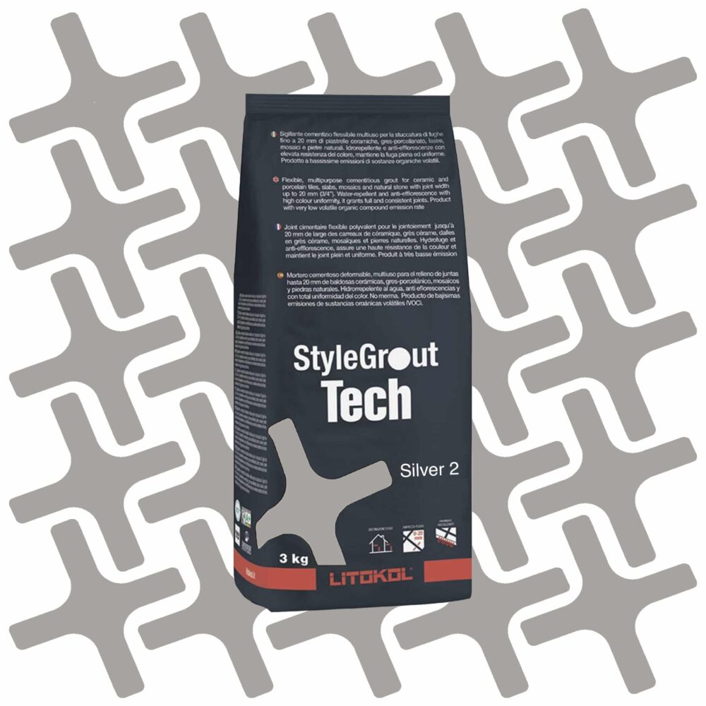 Litikol Stylegrout Tech Silver 2 - 3kg Product Image