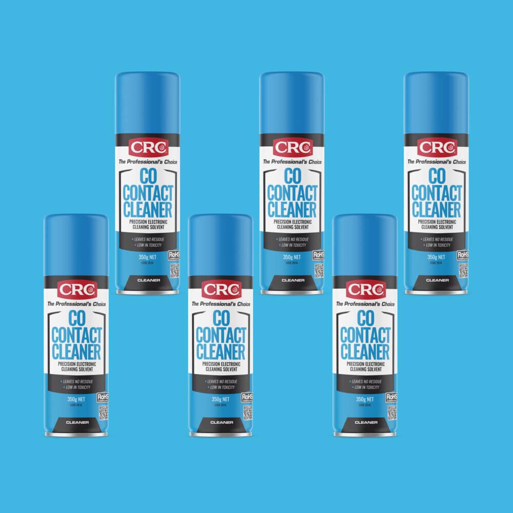 CRC CO Contact Cleaner Aerosol - 6 x 350g Variation Image