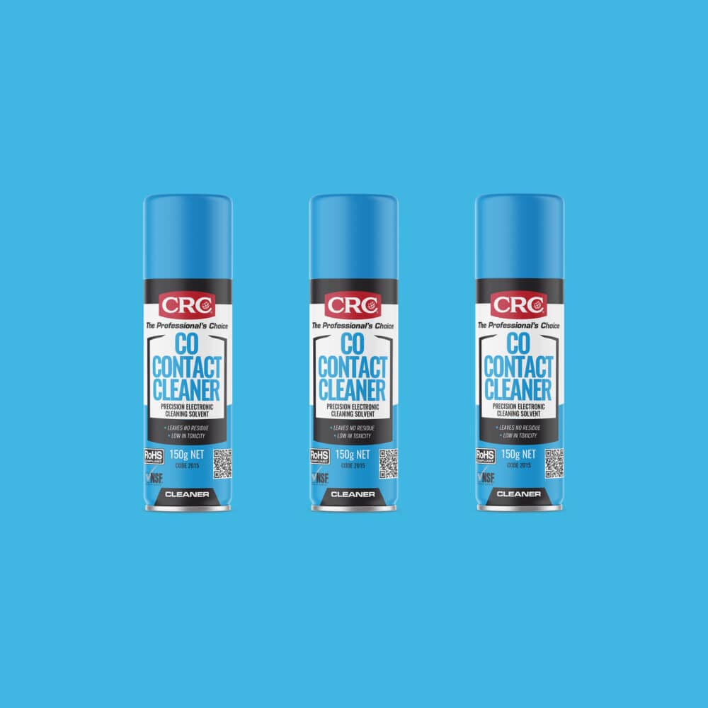 CRC CO Contact Cleaner Aerosol - 3 x 150g Variation Image