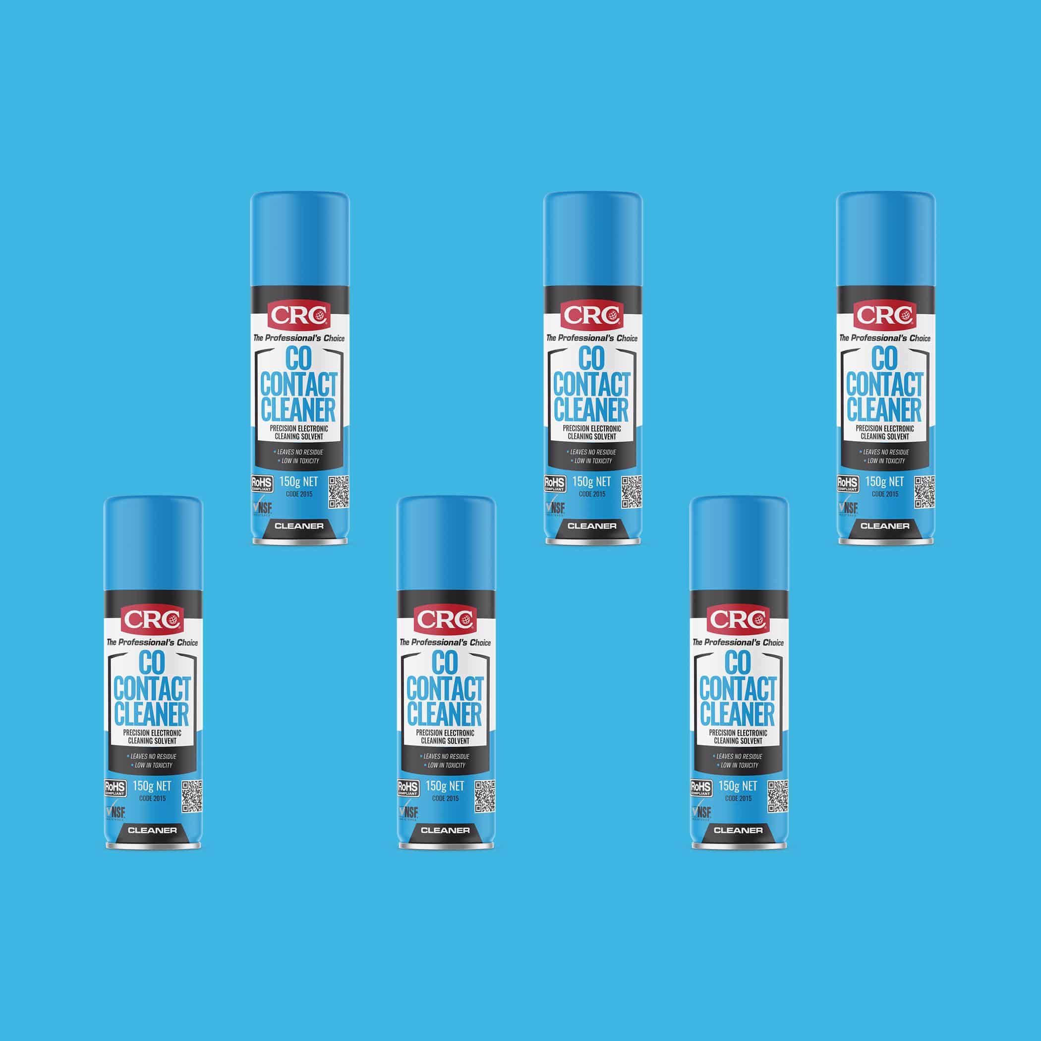 CRC CO Contact Cleaner Aerosol - 6 x 150g Variation Image