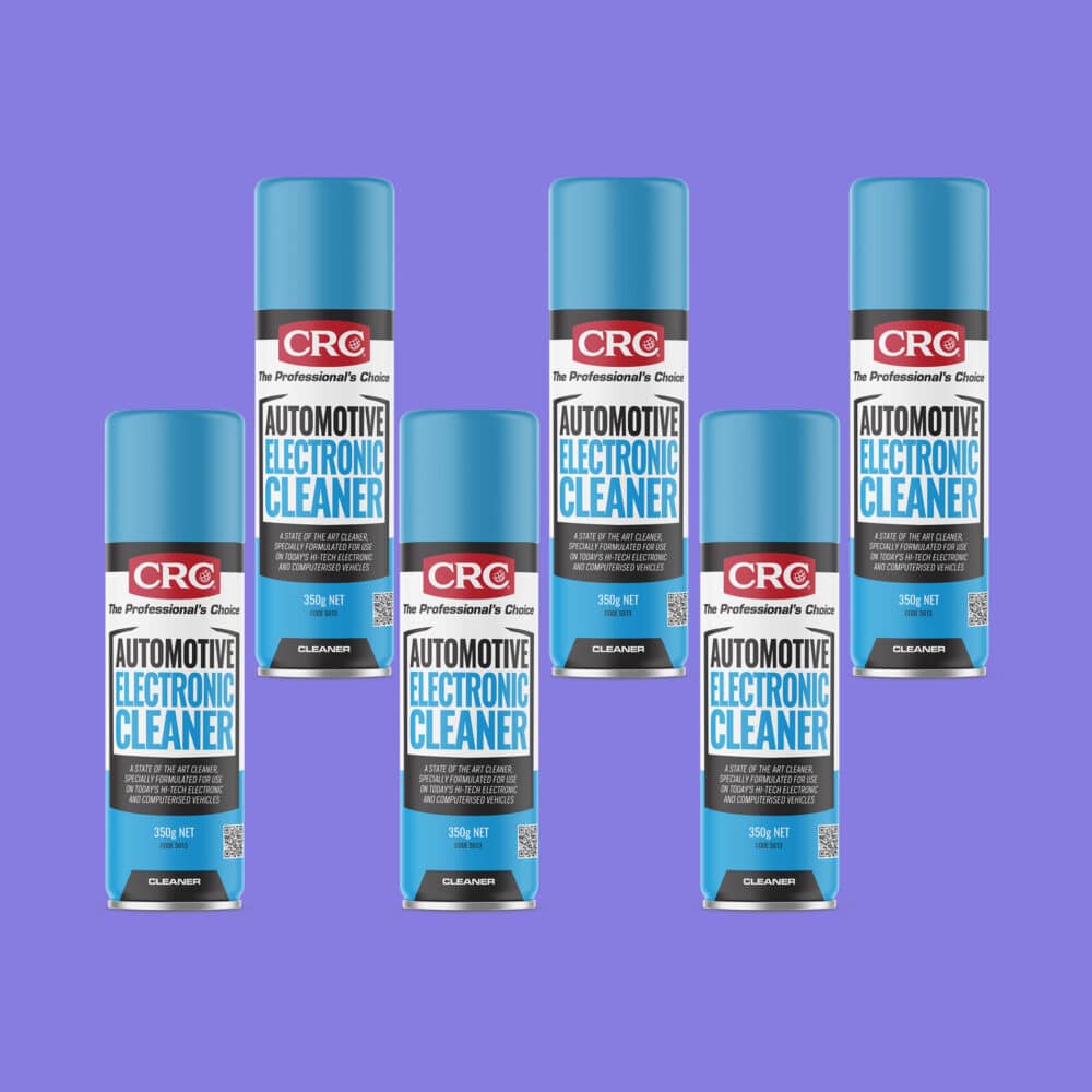 CRC Automotive Electronic Cleaner - 6 x 350g Aerosol Variation Image