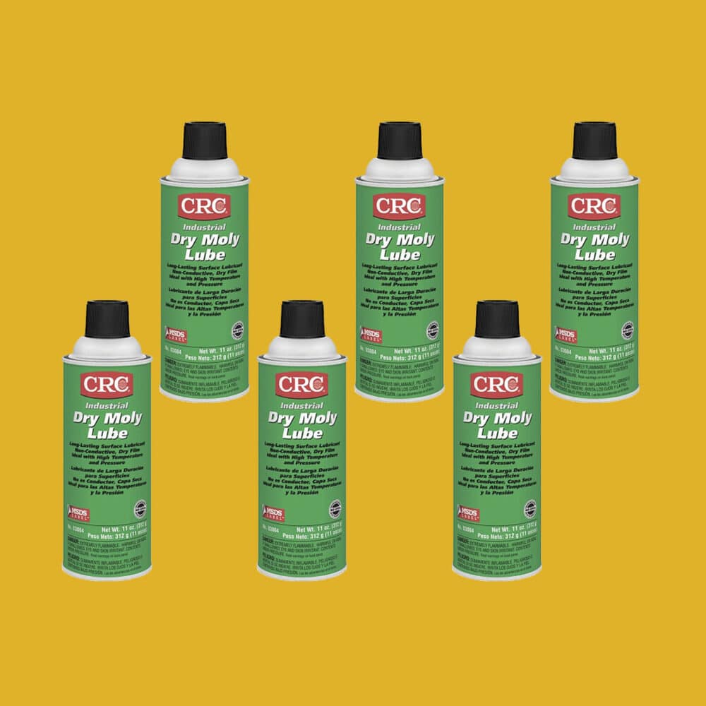 CRC Dry Moly Lube - 6 x 312g Aerosol Variation Image