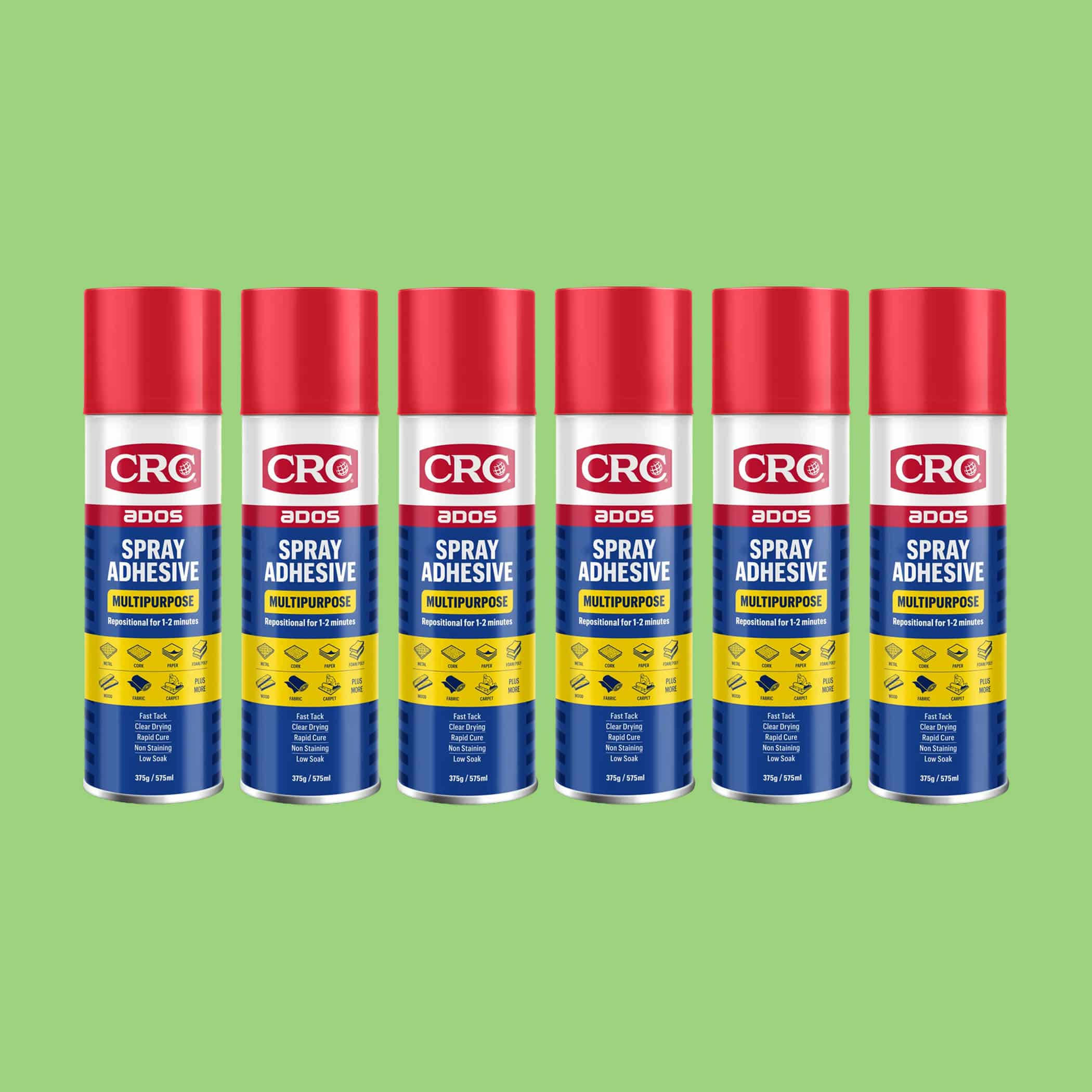 CRC ADOS Multi Purpose Spray Adhesive - 6 x 575ml Variation Image