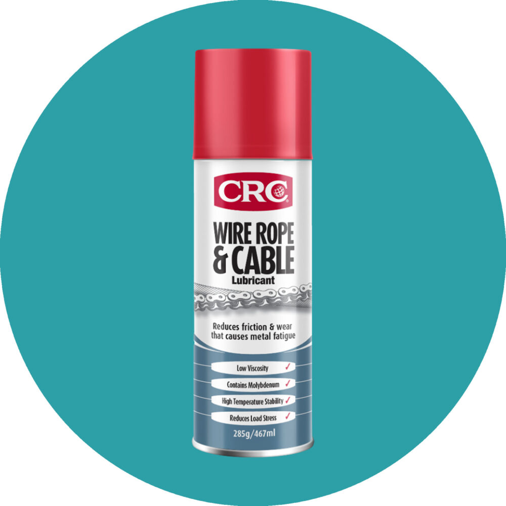 CRC Wire Rope and Cable Lubricant Aerosol - 285g Product Image
