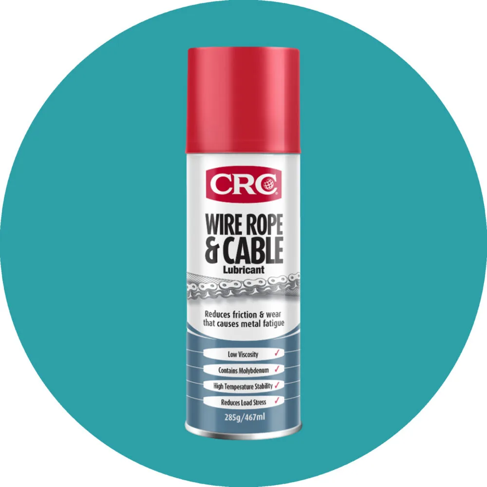 CRC Wire Rope and Cable Lubricant Aerosol - 285g Product Image