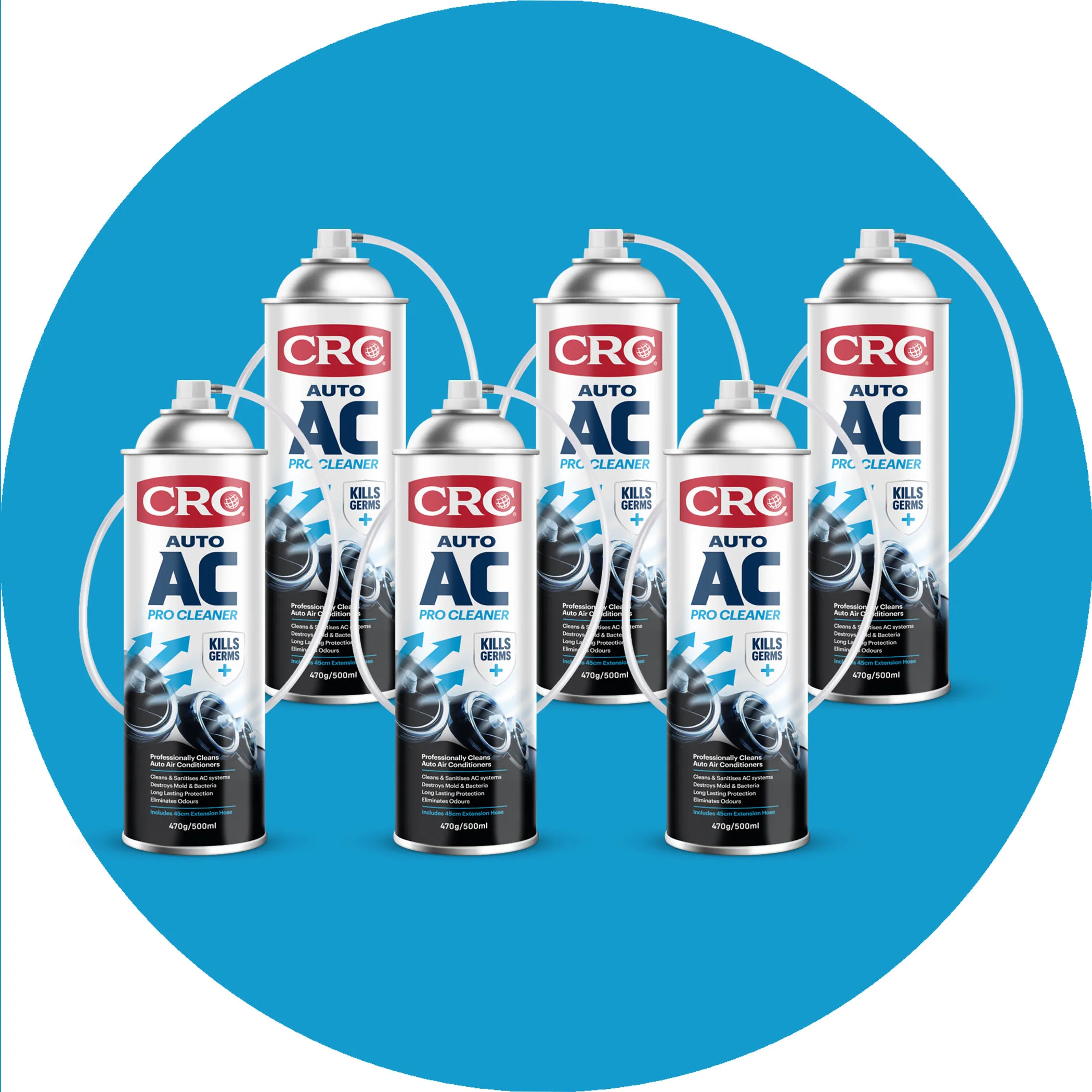 CRC Auto AC PRO Cleaner - 6 x 500ml Variation Image