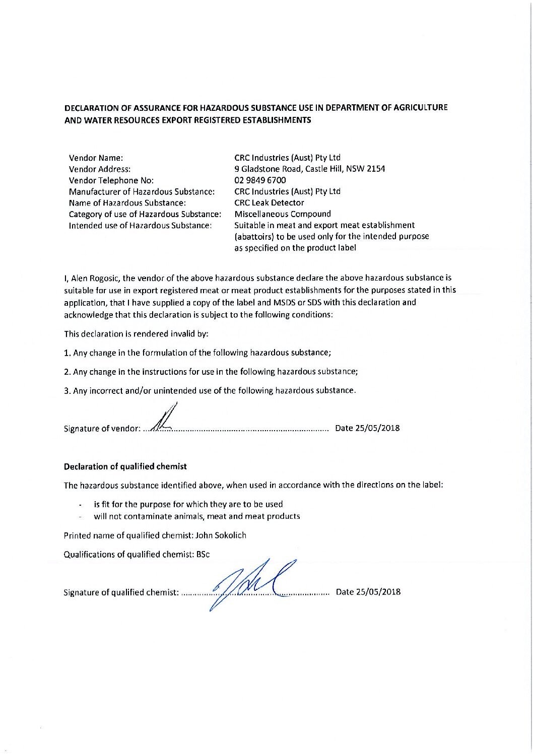 Technical Specifications