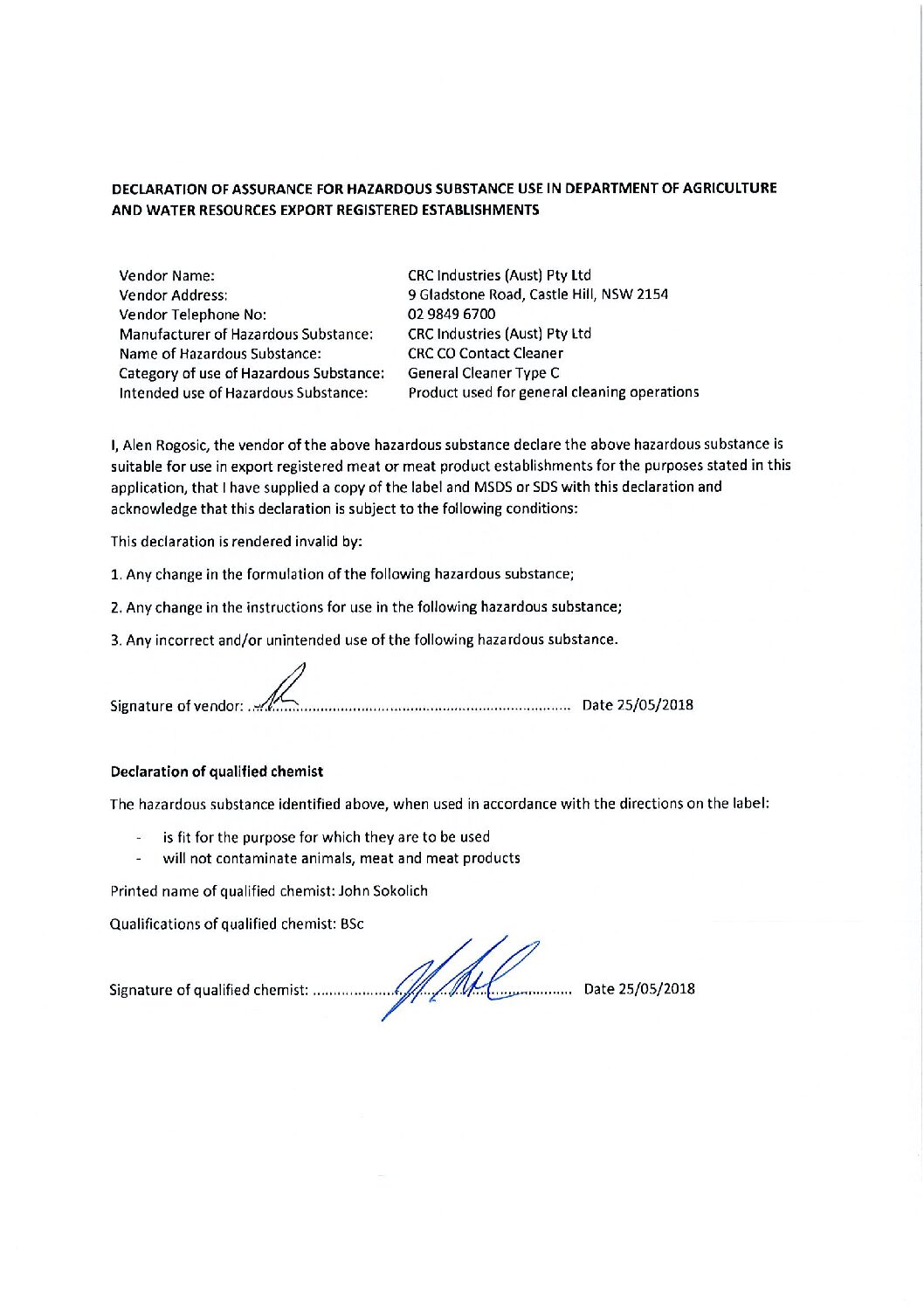 Technical Specifications