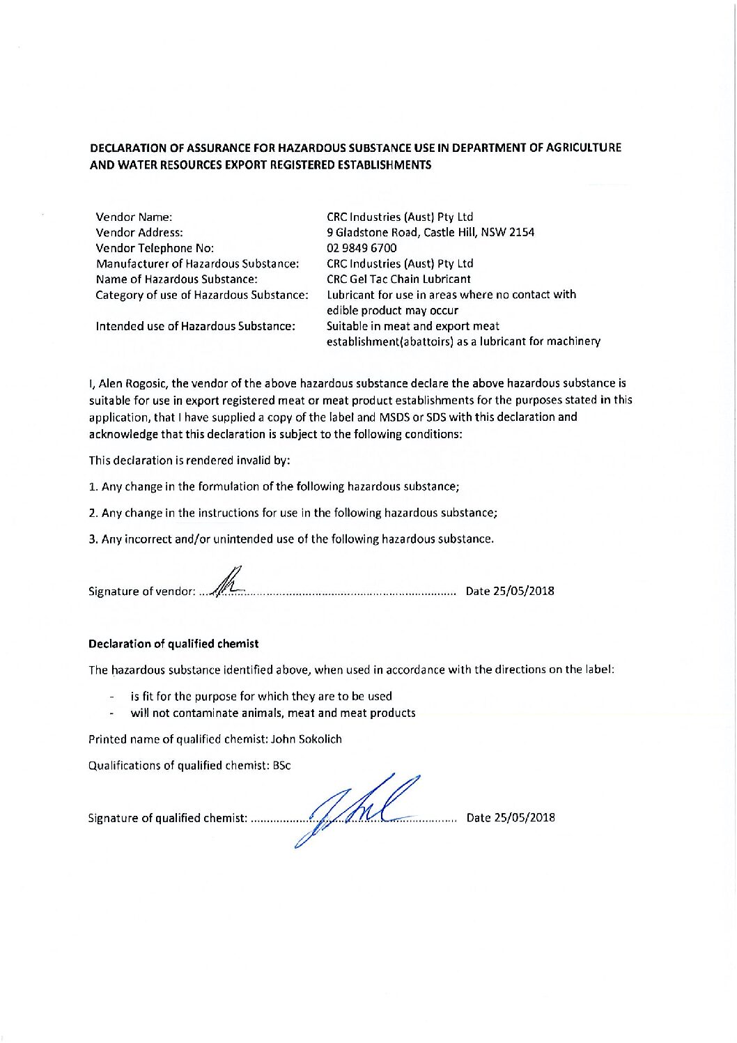 Technical Specifications