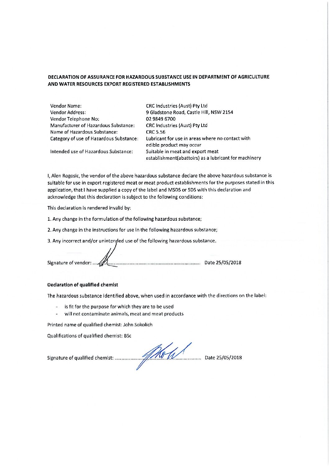 Technical Specifications