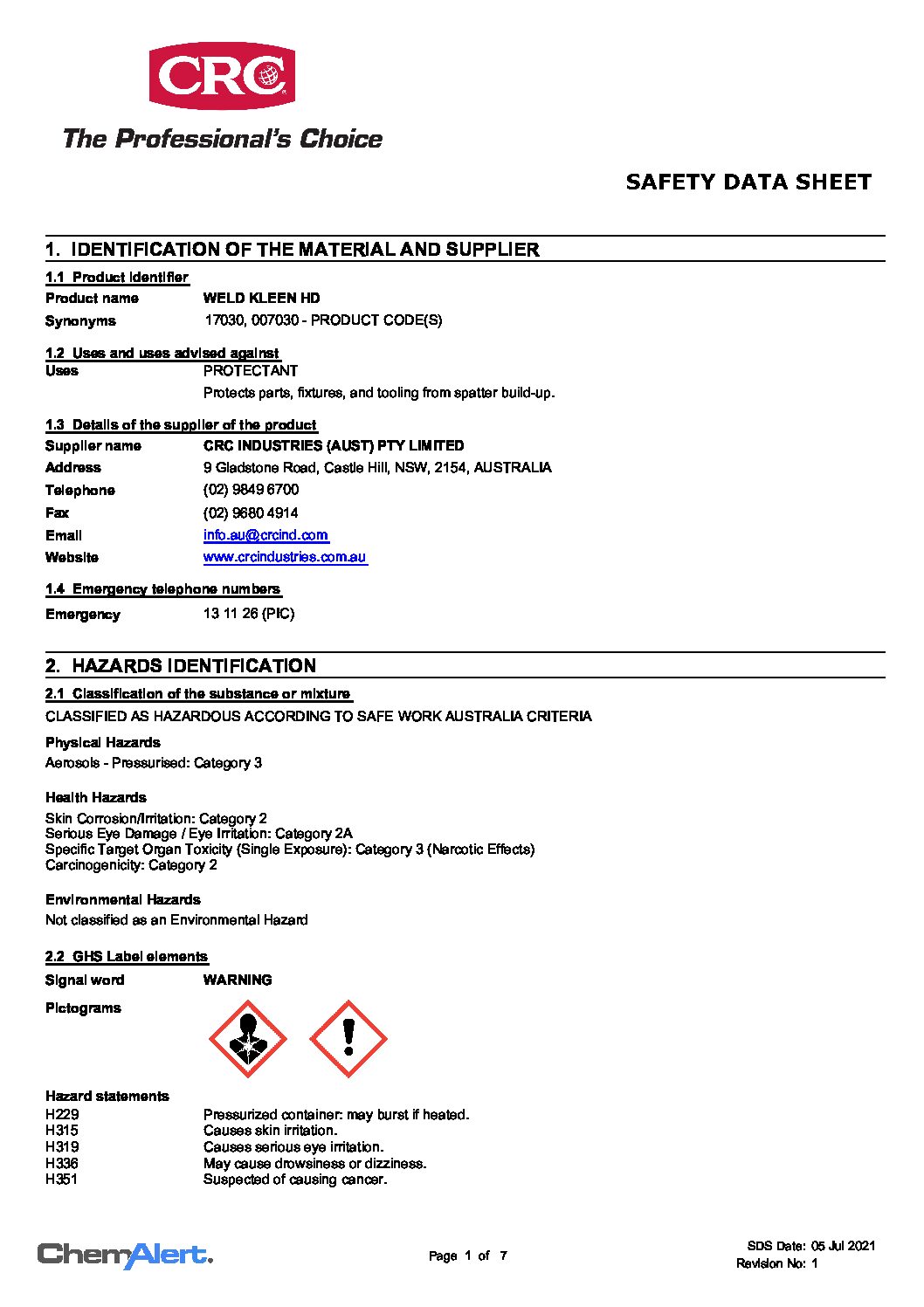 Technical Specifications