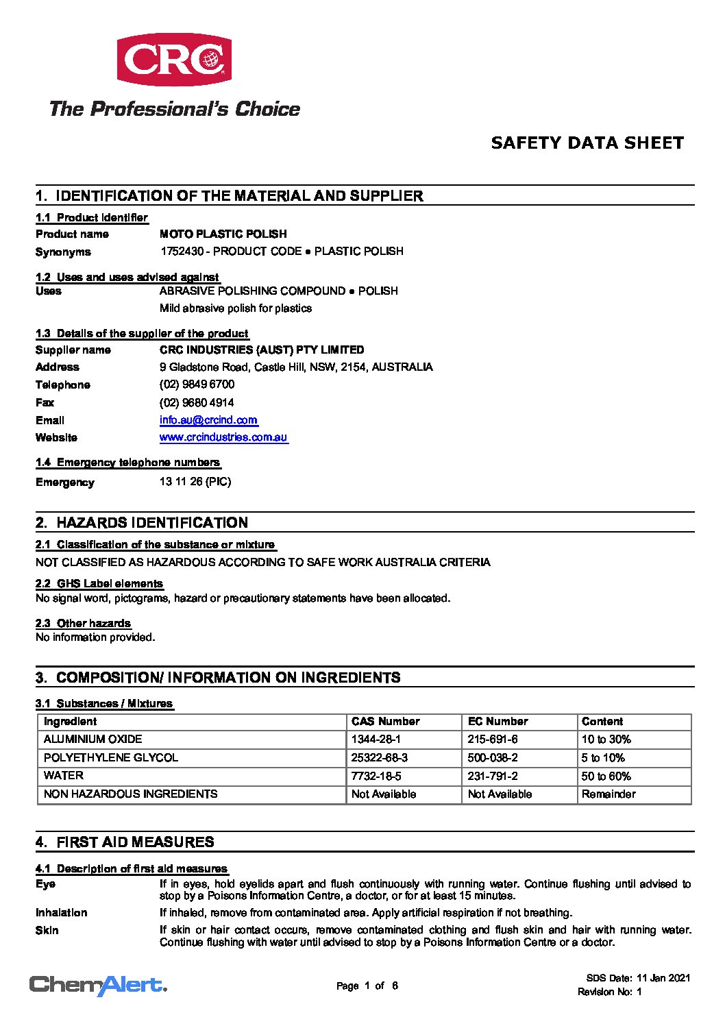 Technical Specifications
