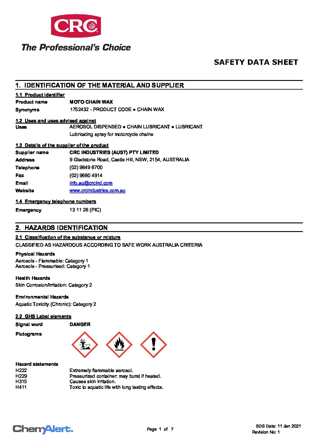 Technical Specifications