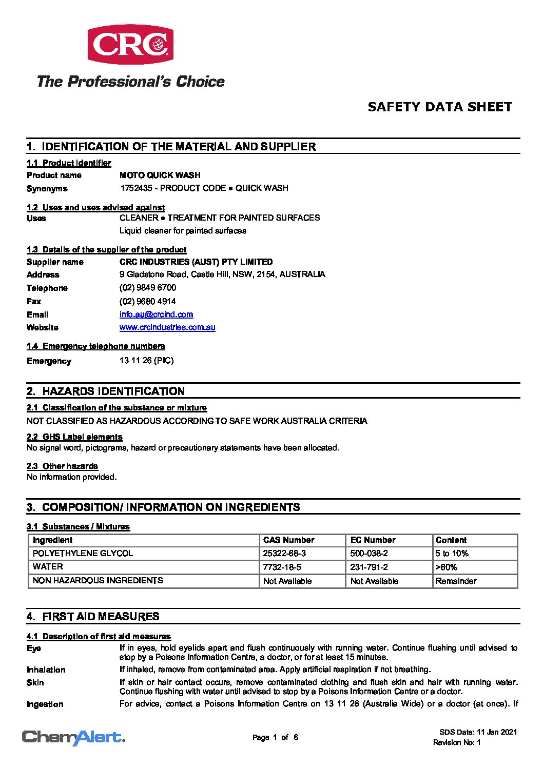 Technical Specifications