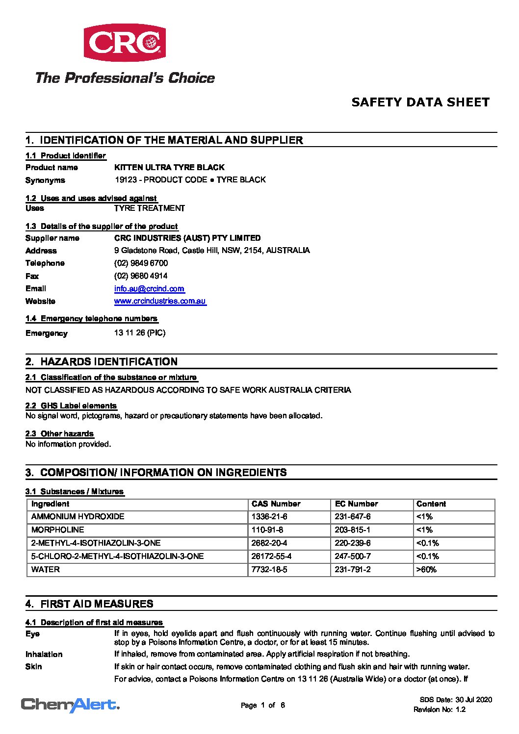 Technical Specifications