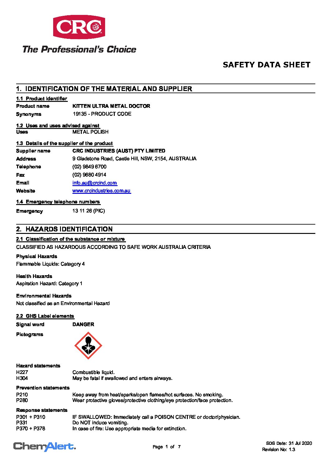 Technical Specifications