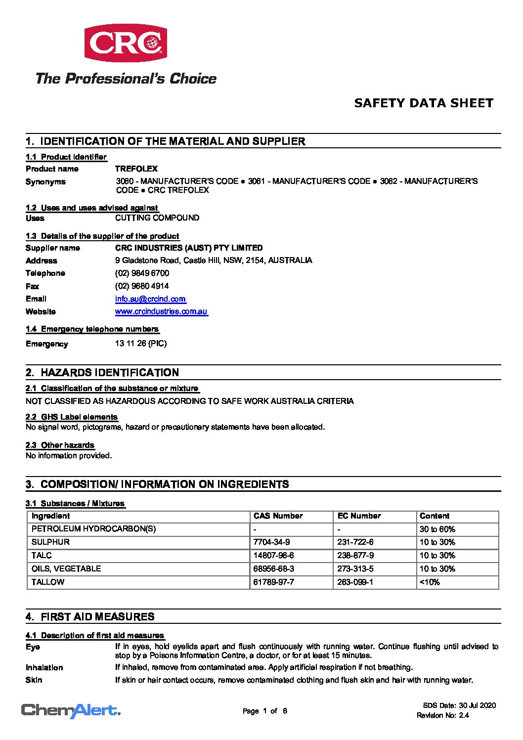 Technical Specifications
