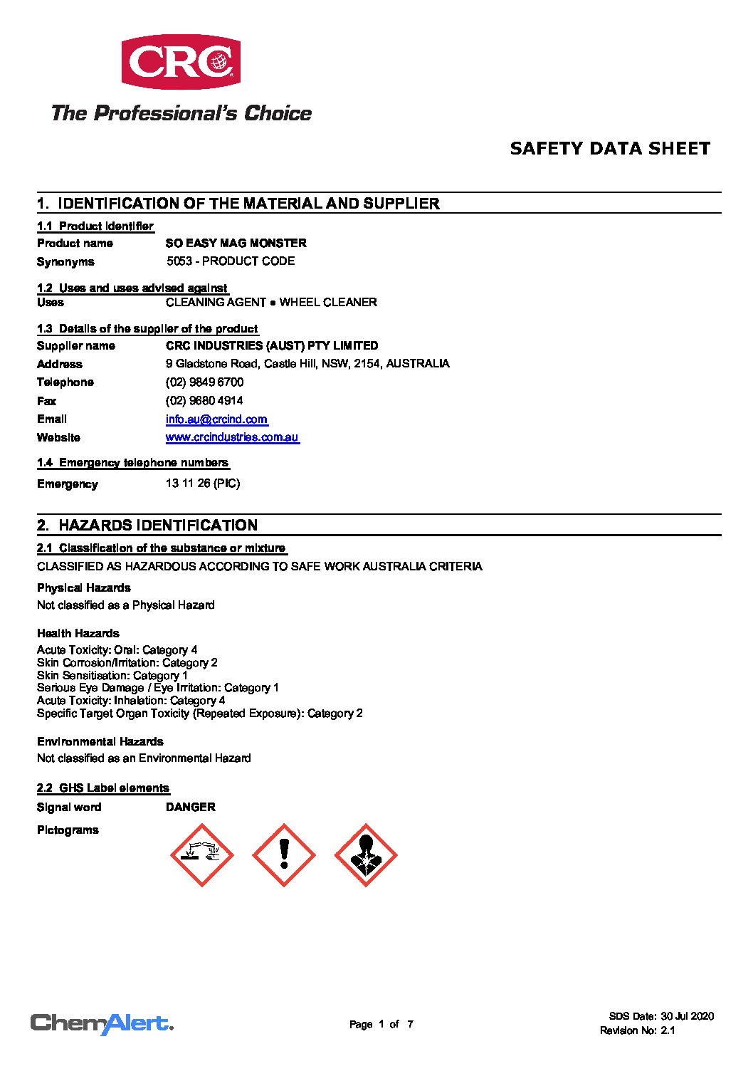 Technical Specifications
