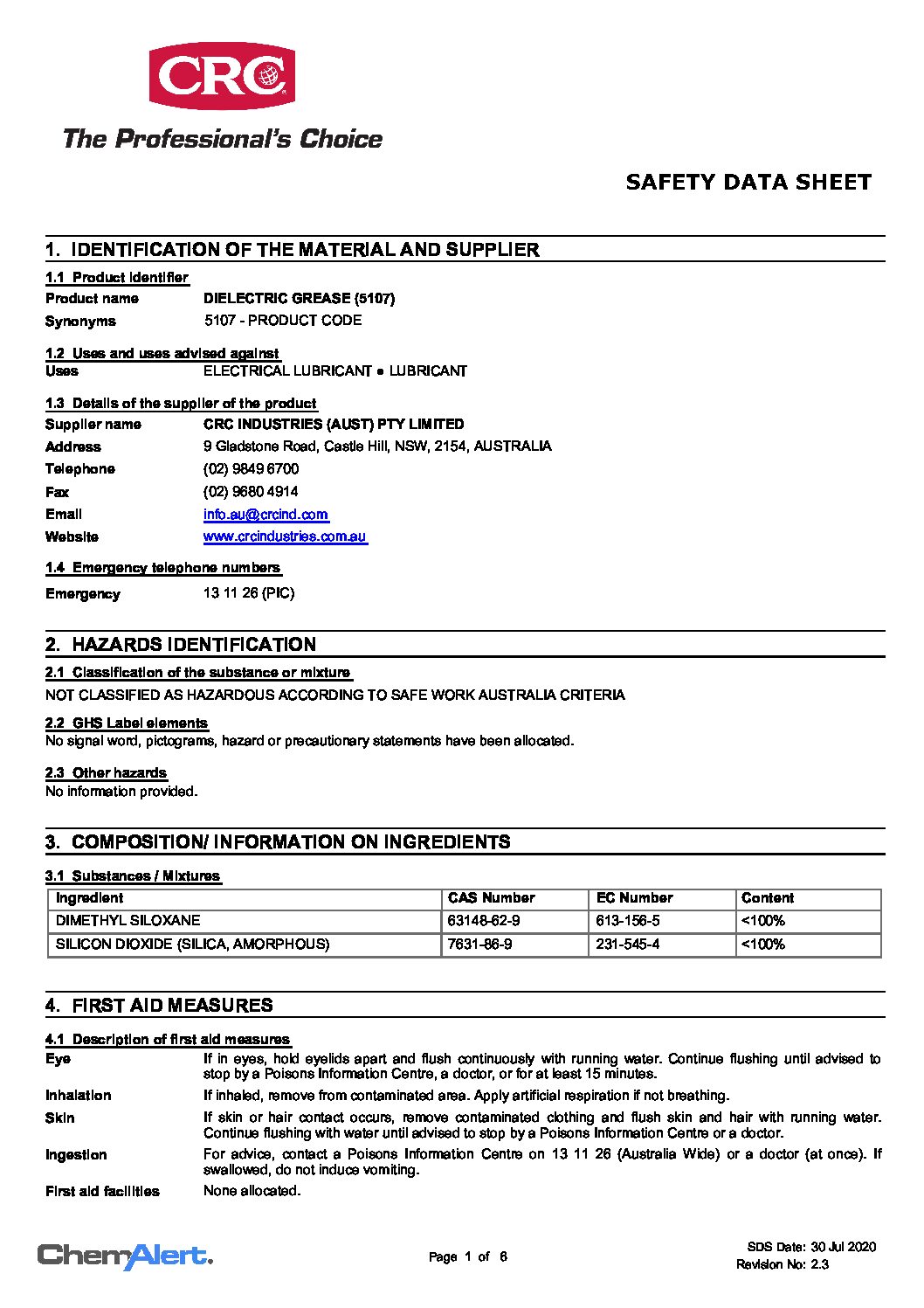Technical Specifications