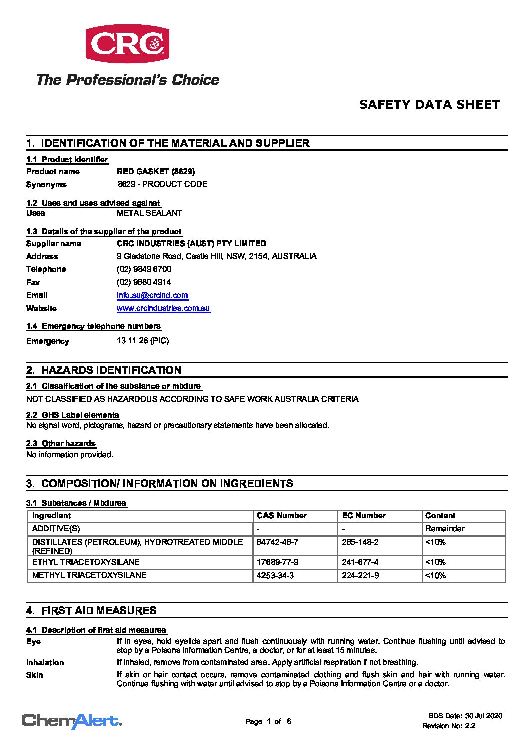 Technical Specifications