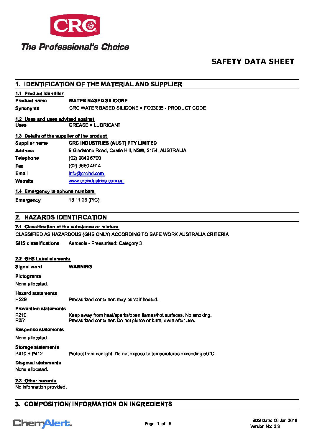 Technical Specifications