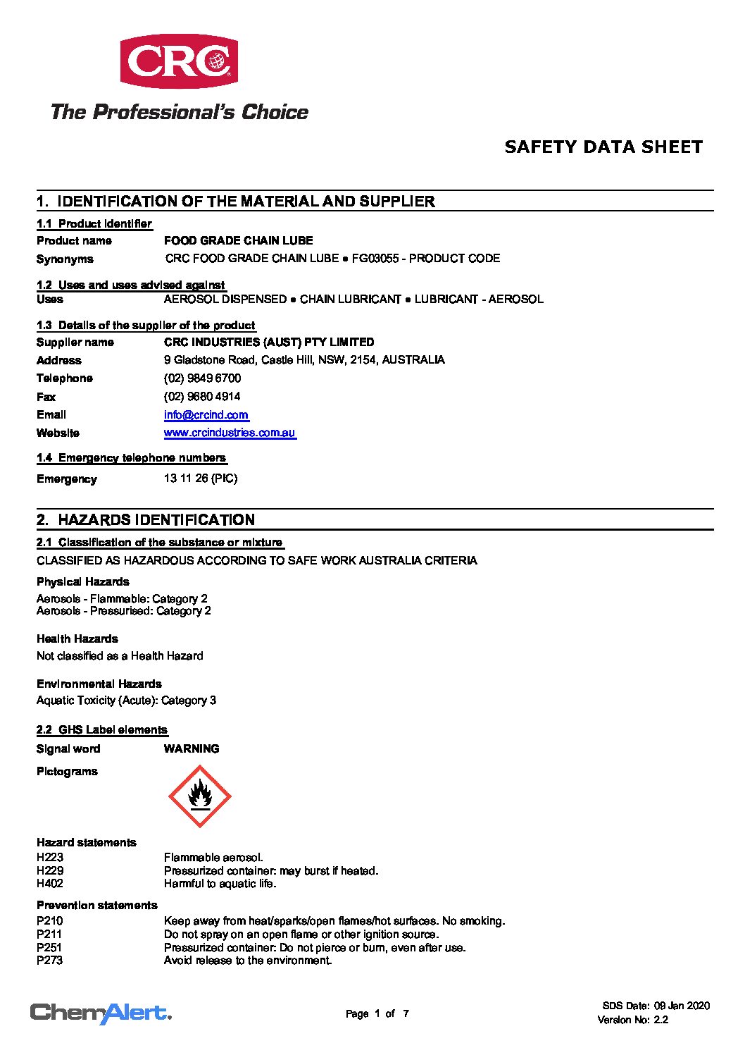 Technical Specifications