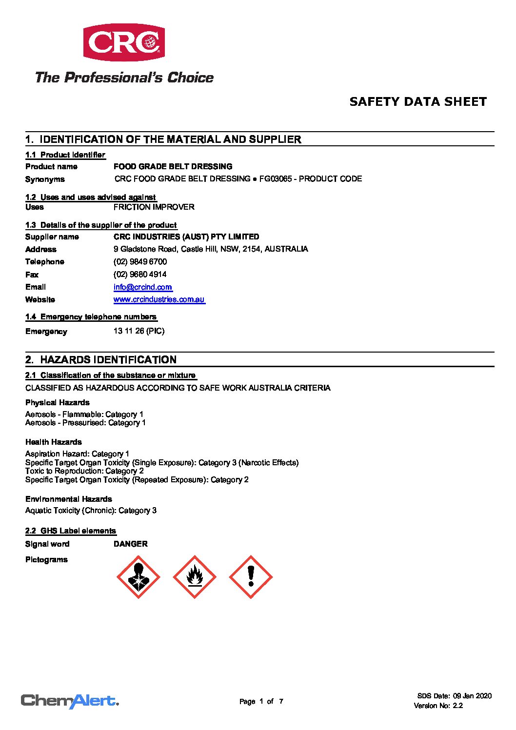 Technical Specifications