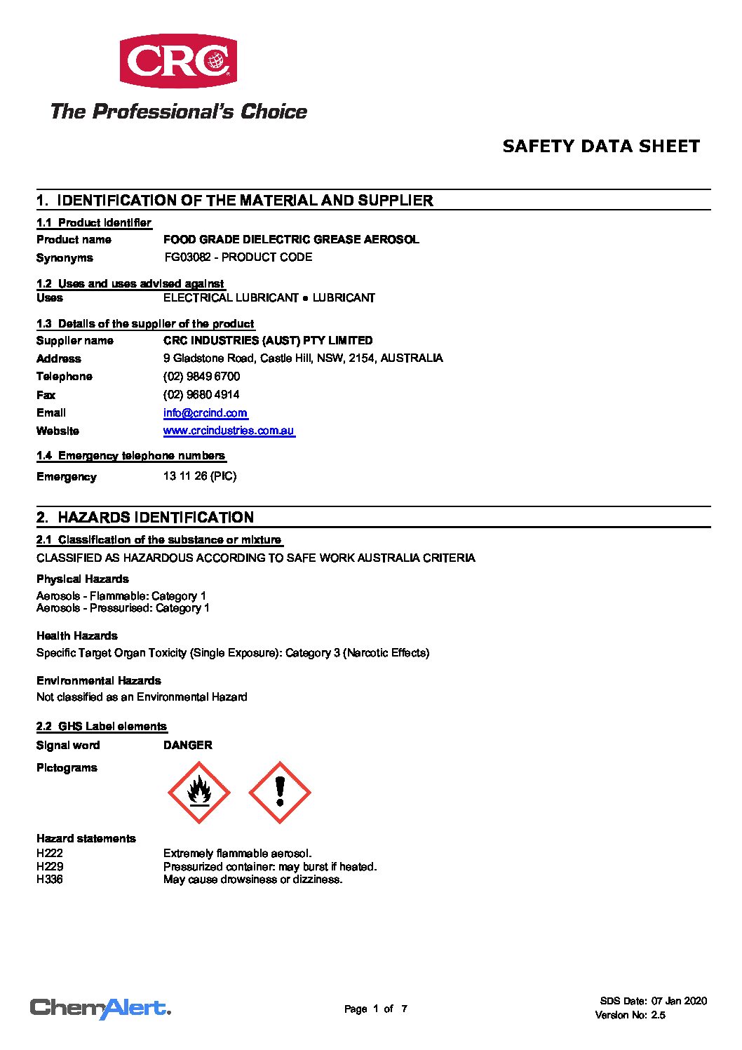 Technical Specifications