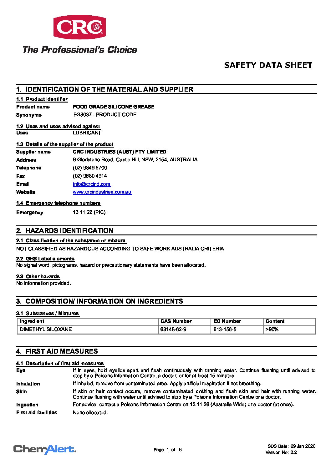 Technical Specifications