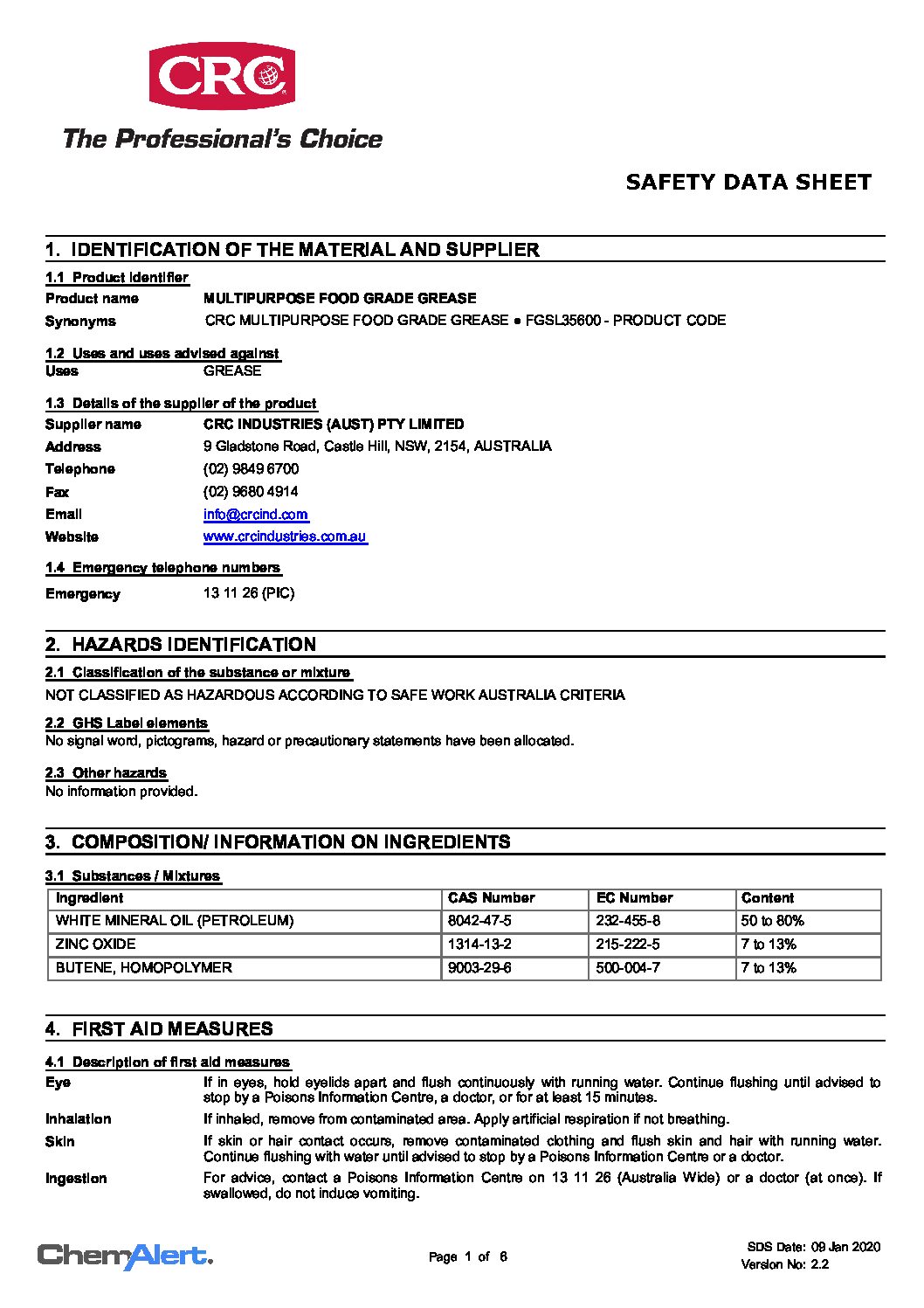 Technical Specifications