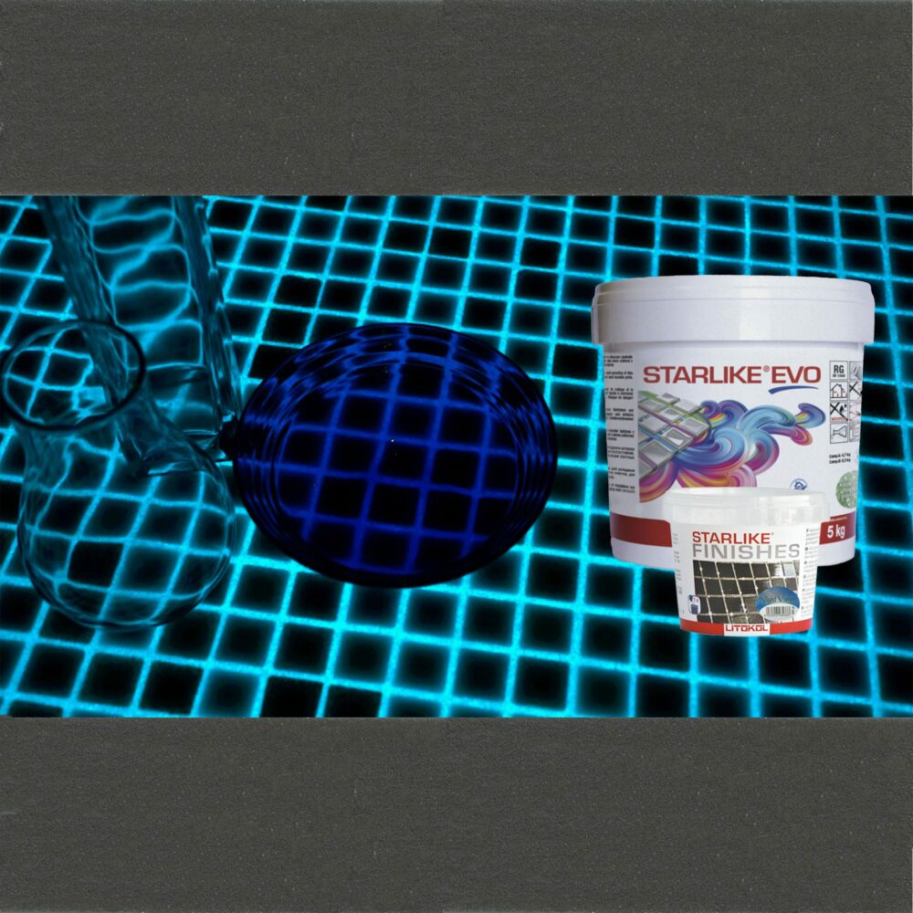 Starlike EVO Epoxy Grout Grigio Cemento - Night Vision - Product Image