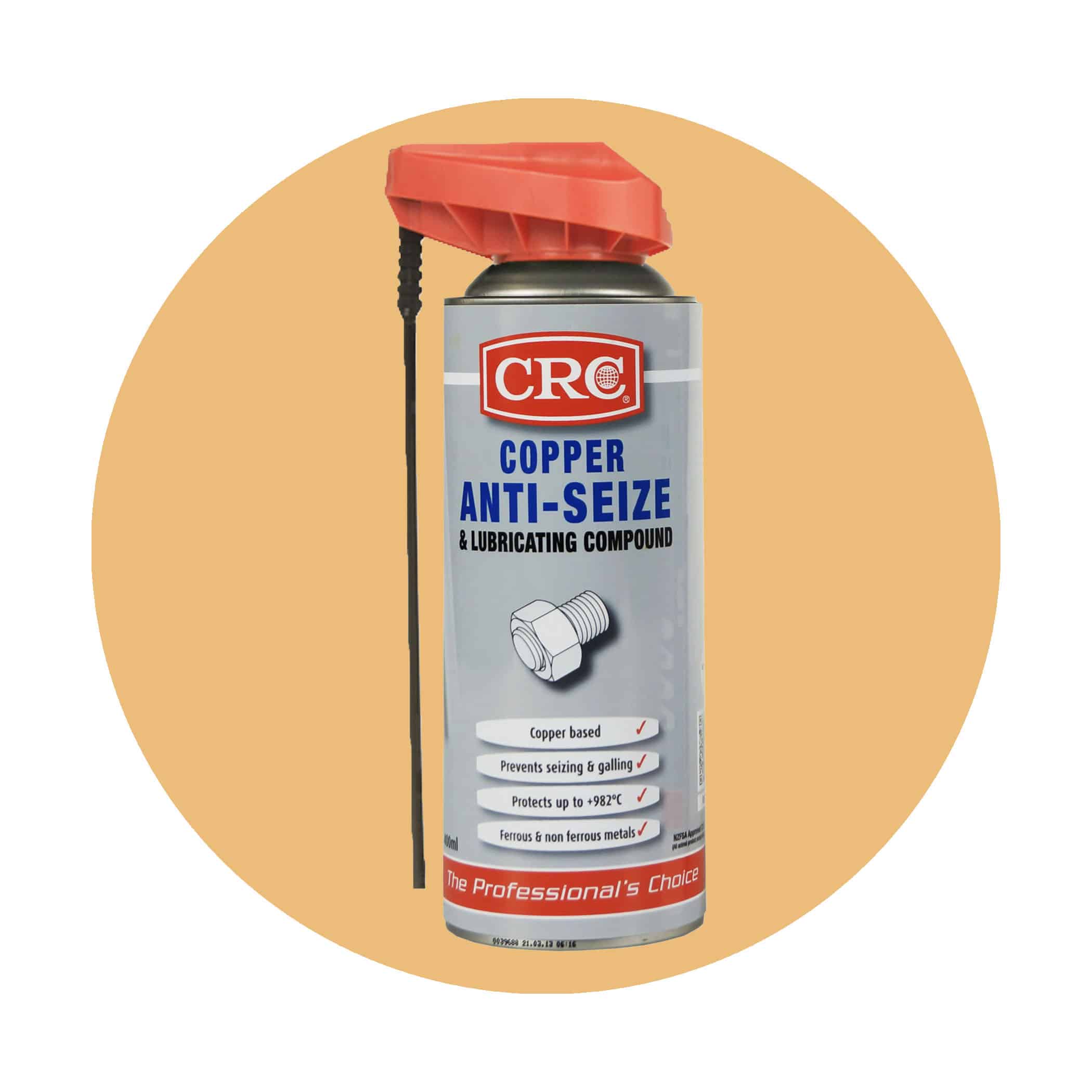 CRC Copper Anti-Seize and Lubricating Compound - 400ml Aerosol Google Ads Image