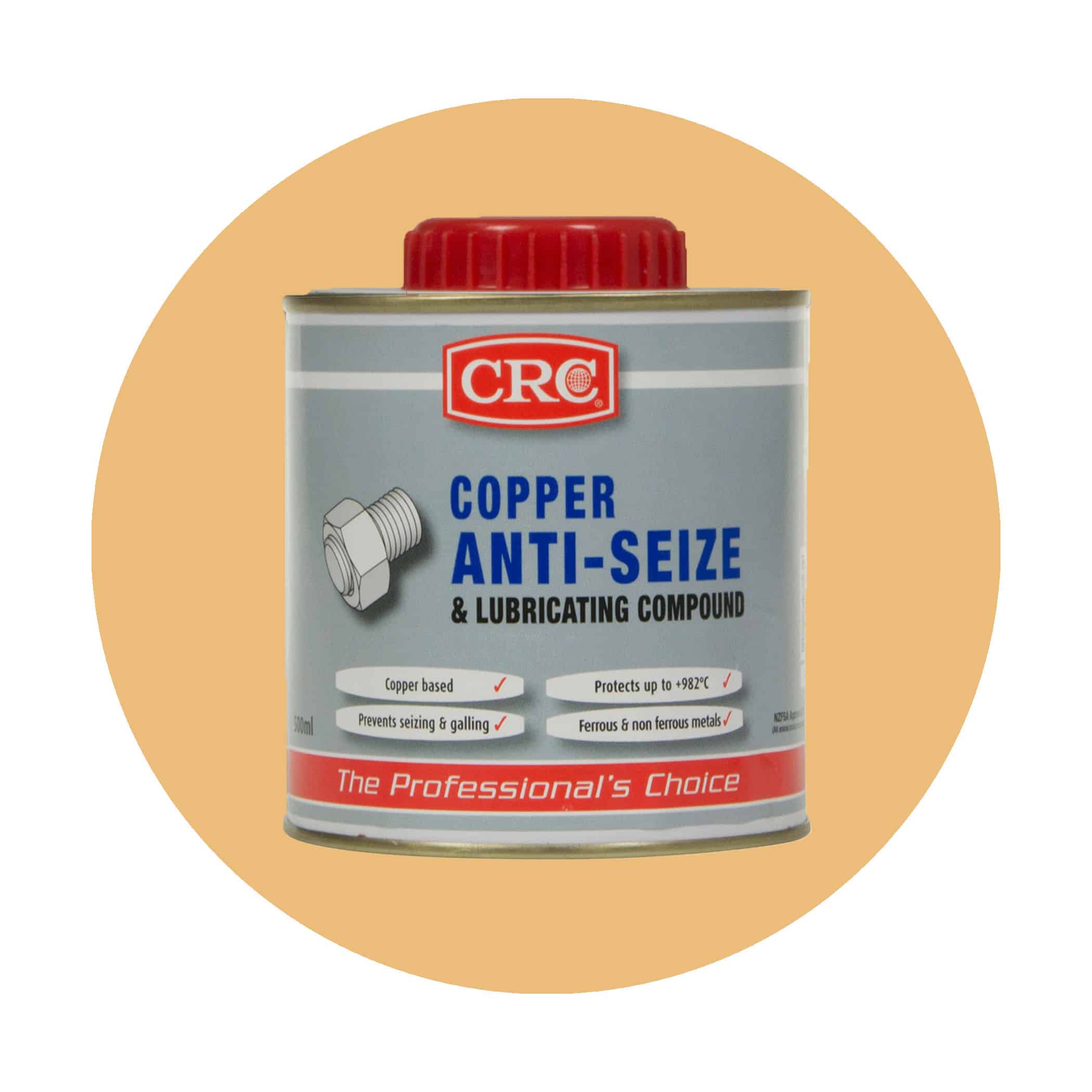 CRC Copper Anti-Seize and Lubricating Compound - 500ml Paste Google Ads Image