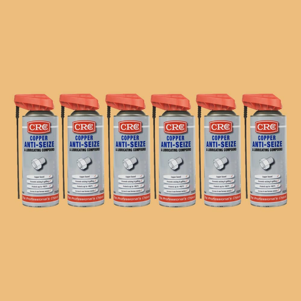 CRC Copper Anti-Seize and Lubricating Compound - 6 x 400ml Aerosol Variation Image