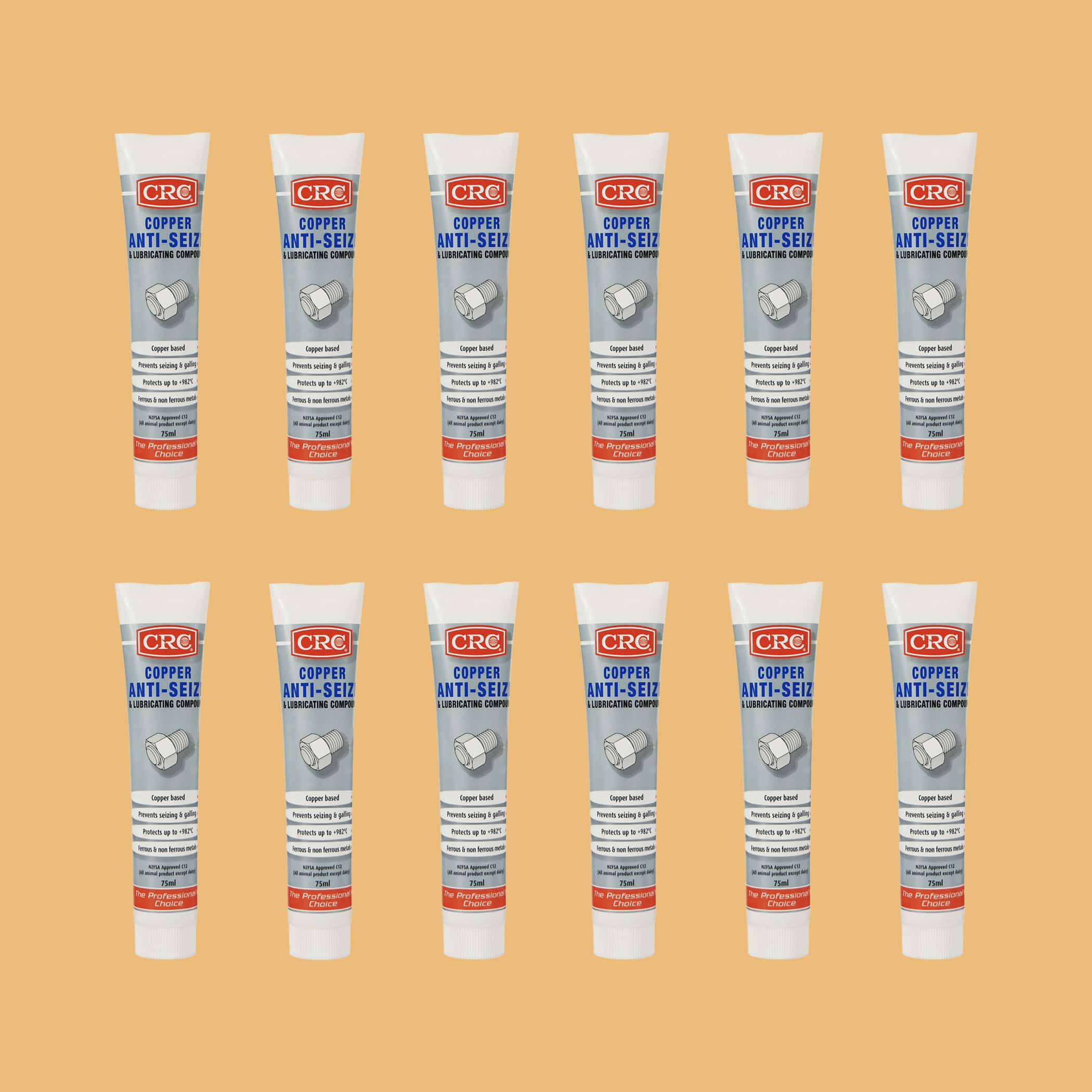 CRC Copper Anti-Seize and Lubricating Compound - 12 x 75ml Paste Variation Image