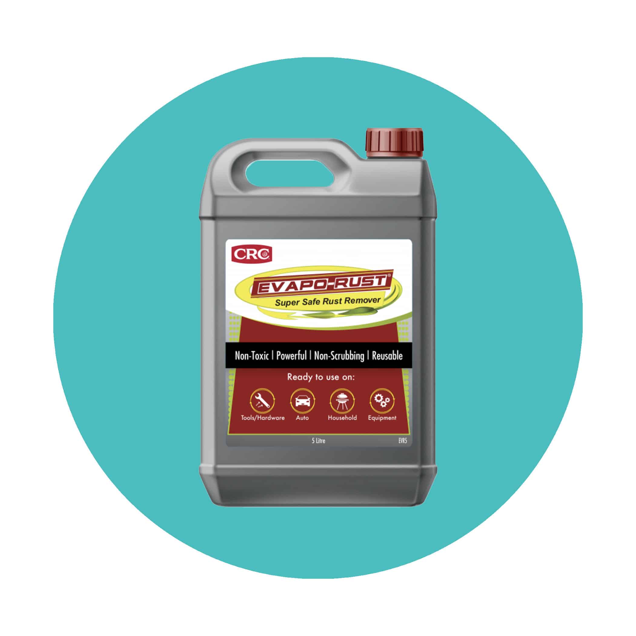 CRC Evapo-rust Rust Remover Liquid - 5 Litre Google Ads Image