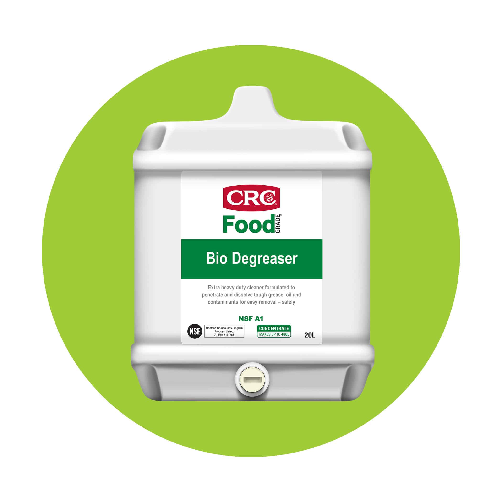 CRC Food Grade Bio Degreaser - 20 Litre Google Ads Image