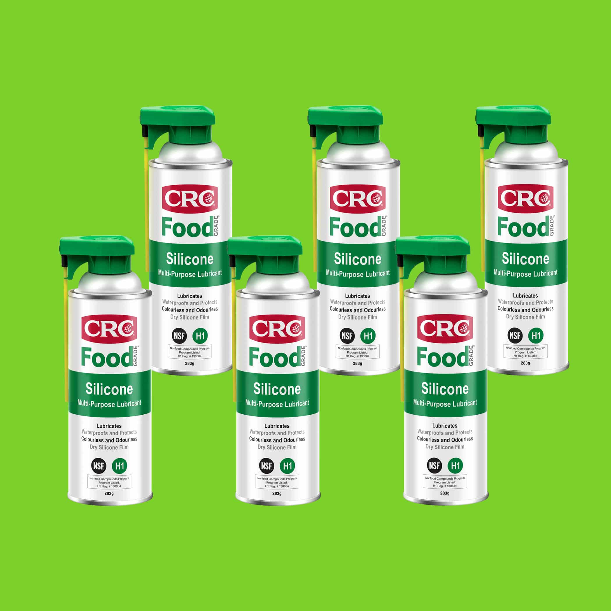 CRC Food Grade Silicone - 6 x 284g Aerosol Variation Image