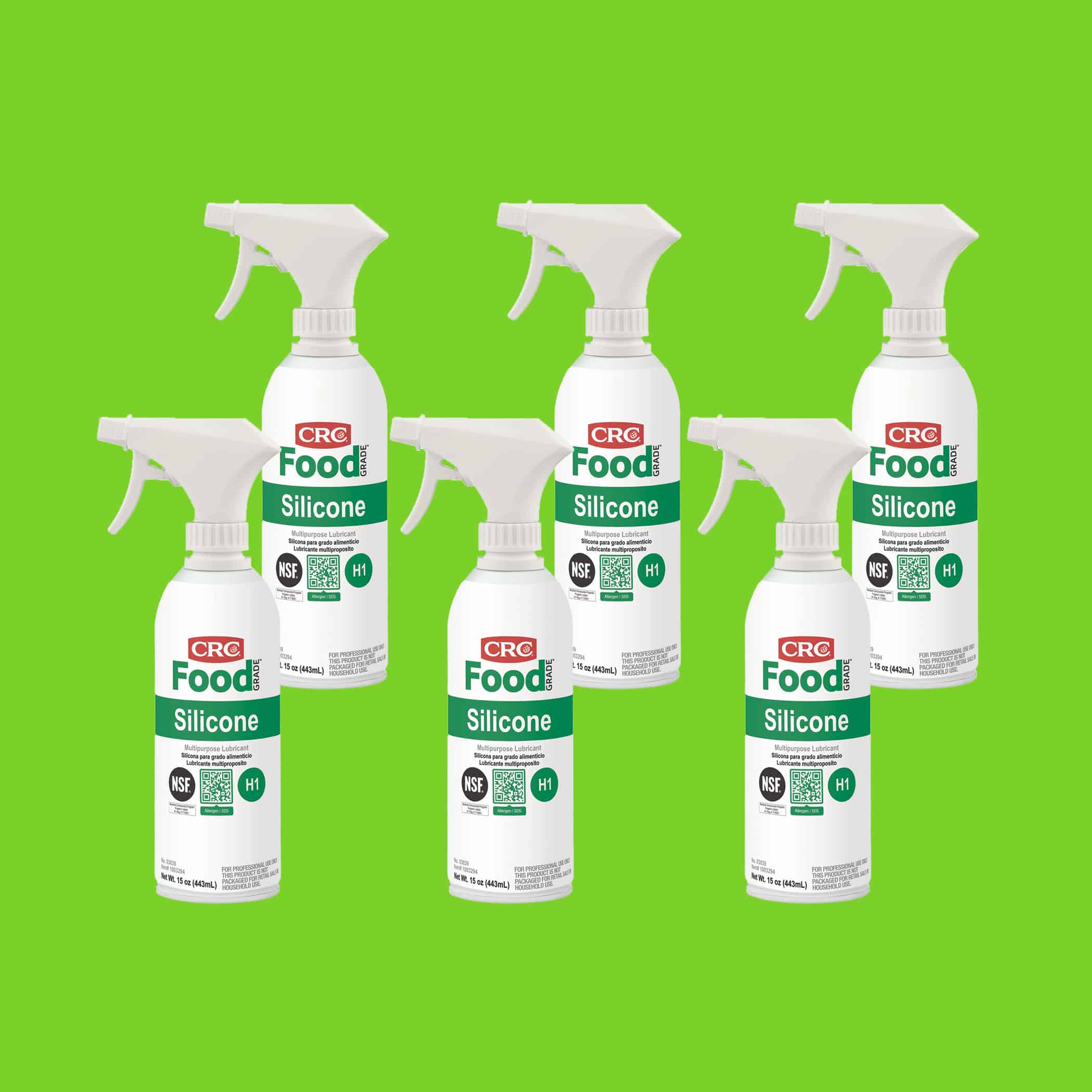 CRC Food Grade Silicone - 6 x 473g Trigger Spray Variation Image