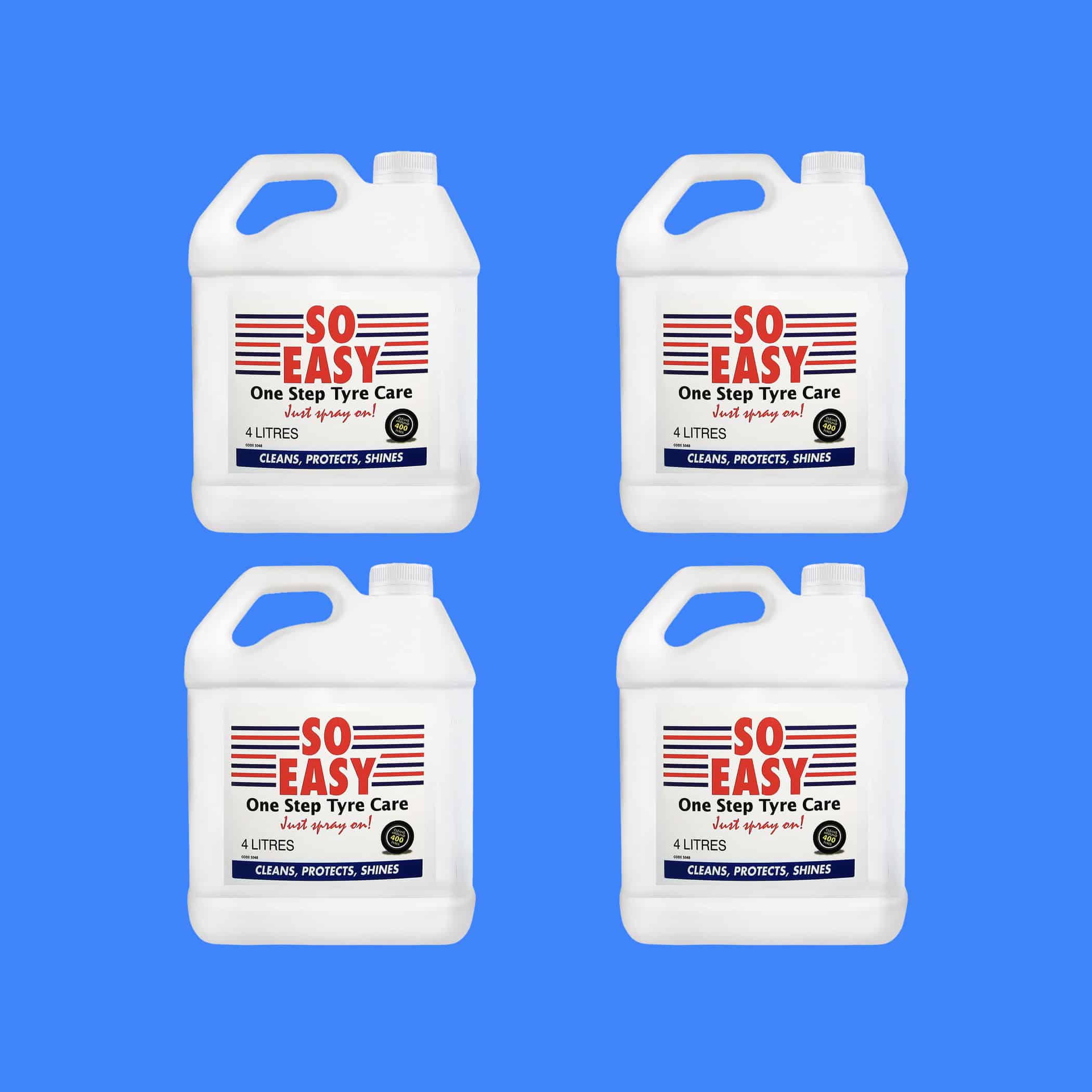 So Easy One Step Tyre Care - 4 x 4 Litre Variation Image