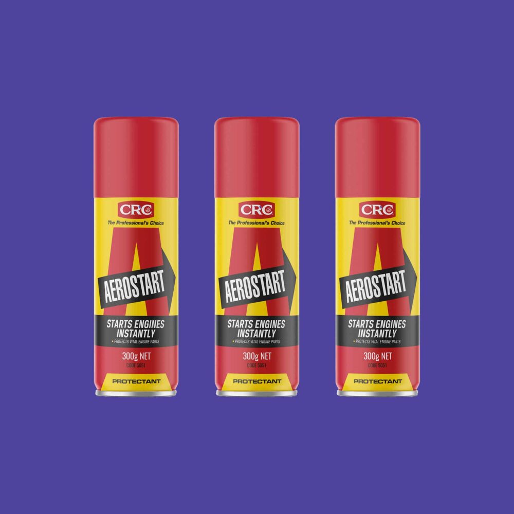 CRC Aerostart Instant Start Aerosol - 300g x 3 Variation Image
