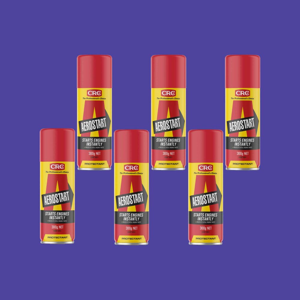 CRC Aerostart Instant Start Aerosol - 300g x 6 Variation Image