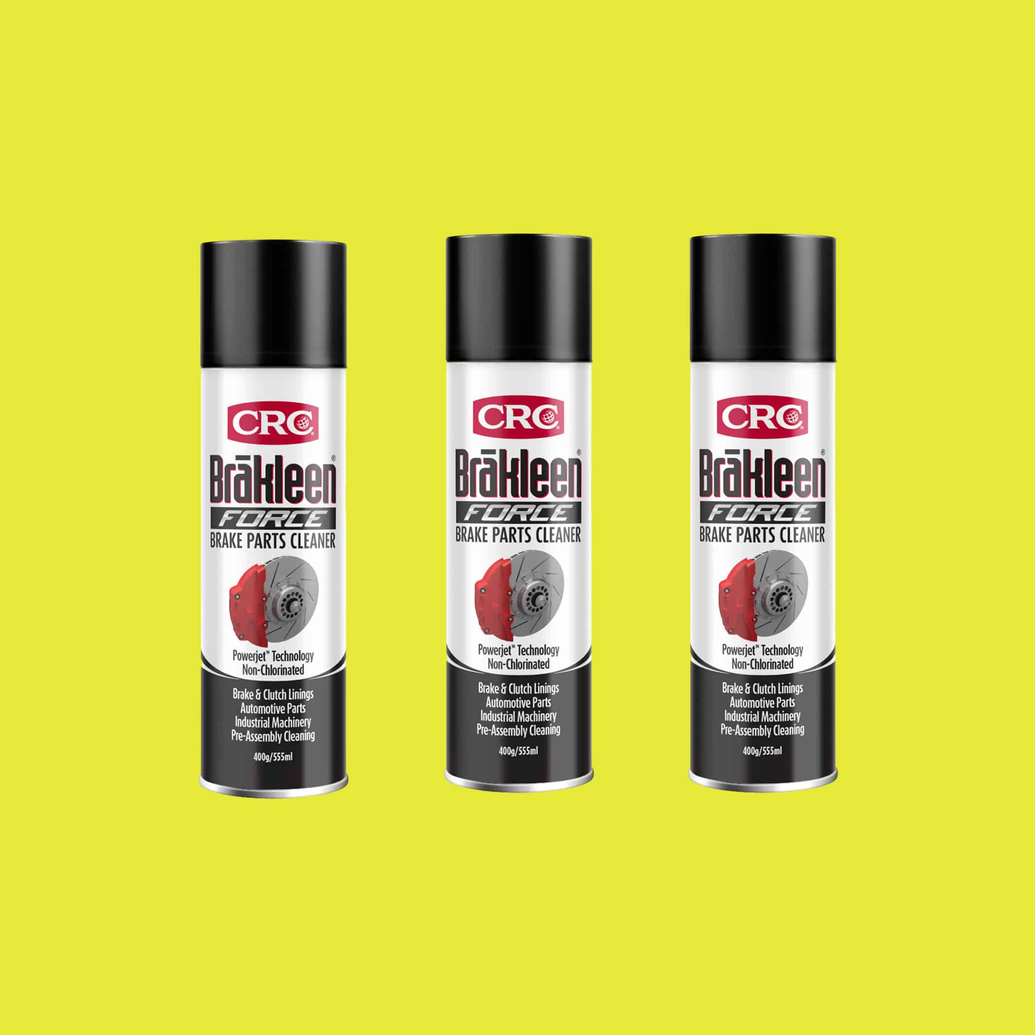 CRC Brakleen Force Aerosol - 400g x 3 Variation Image