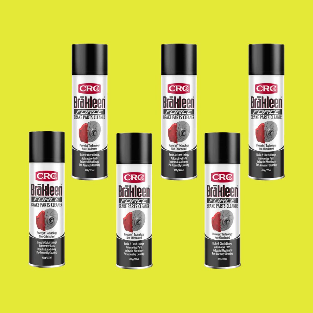 CRC Brakleen Force Aerosol - 400g x 6 Variation Image